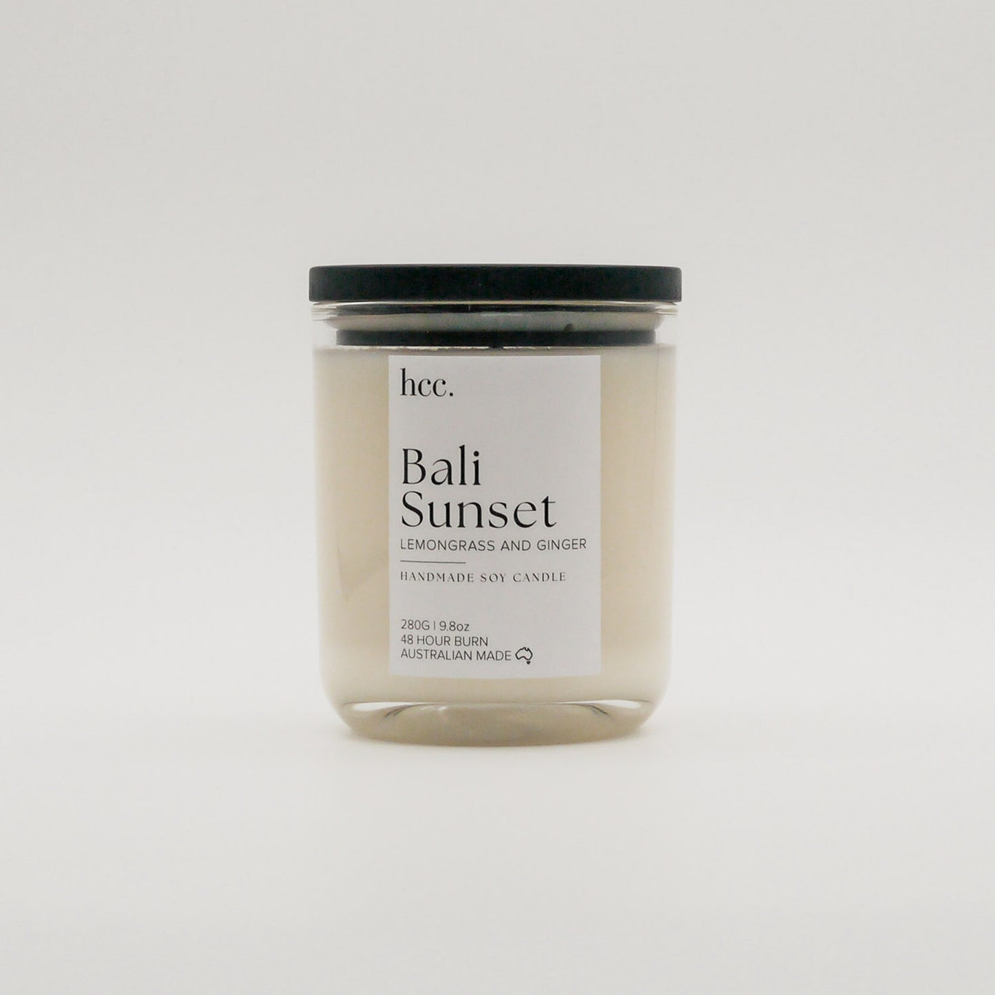 Handmade Soy Candle "Bali Sunset"