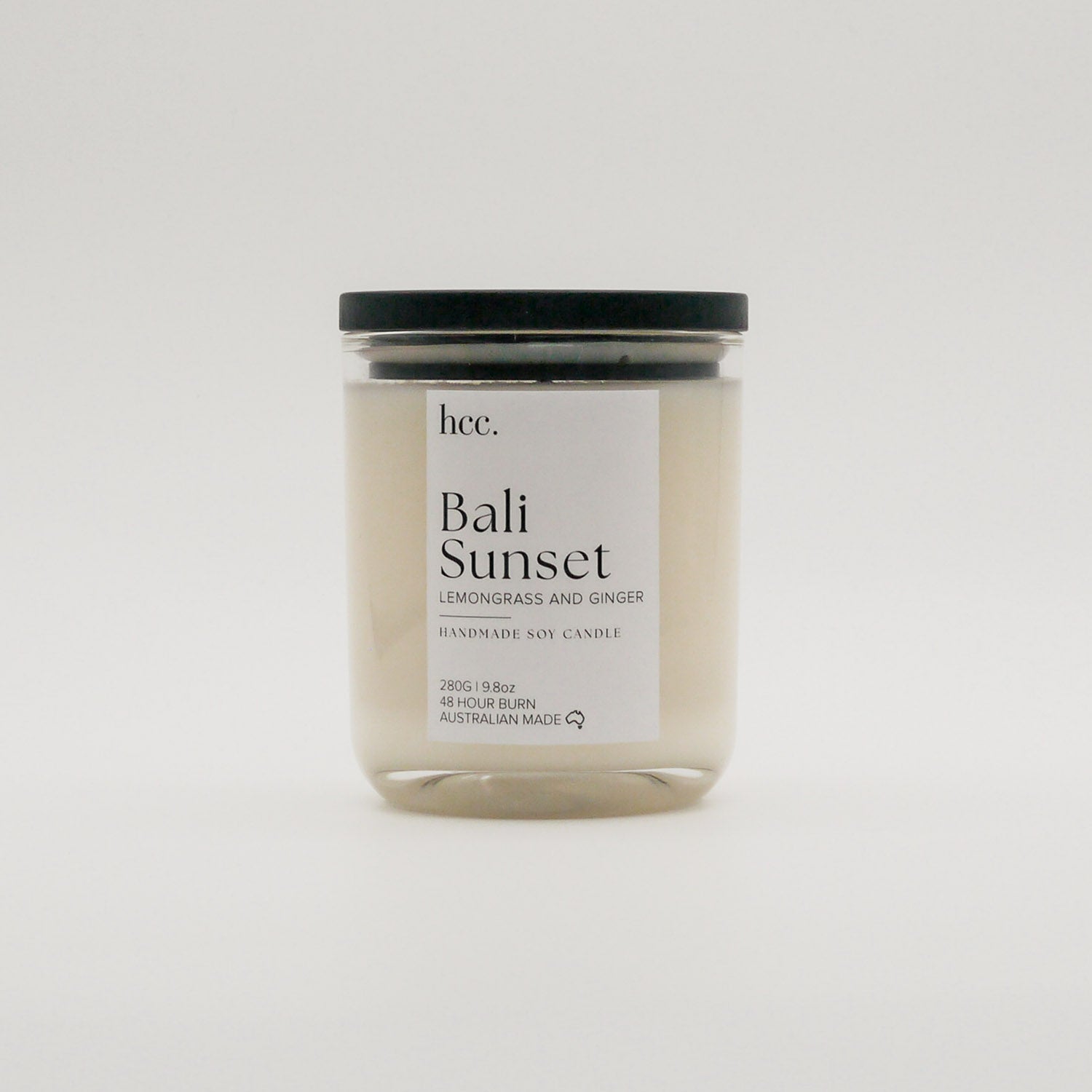Handmade Soy Candle "Bali Sunset"
