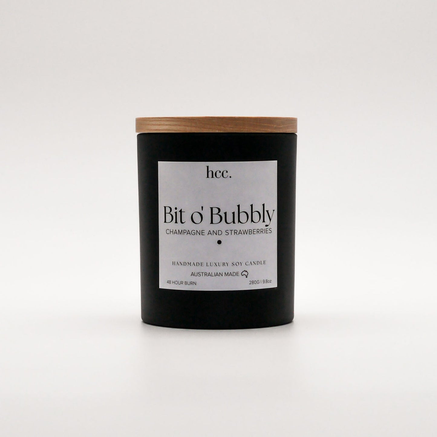 Luxury Handmade Candle "Bit o' Bubbly"