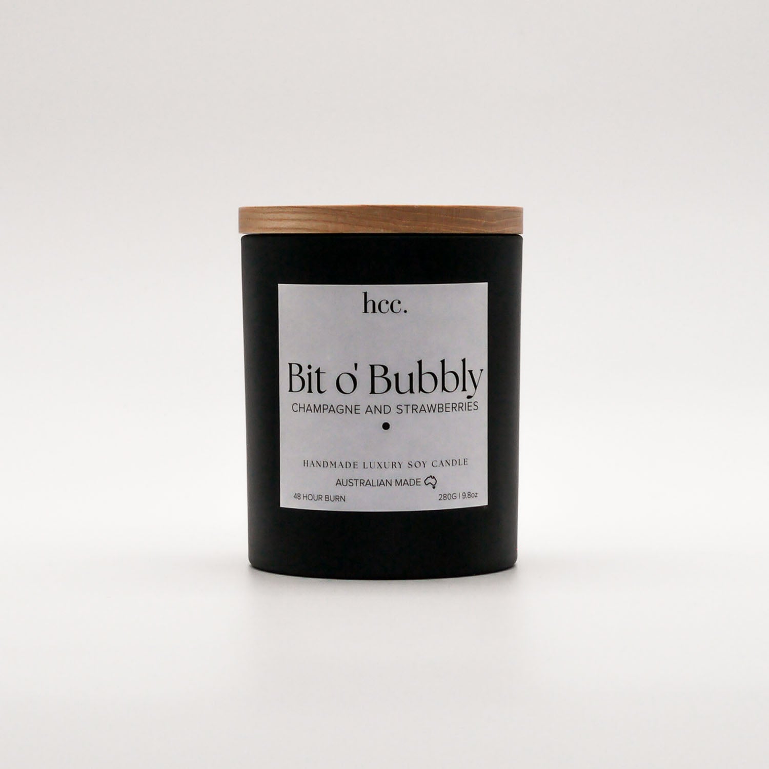 Luxury Handmade Candle "Bit o' Bubbly"