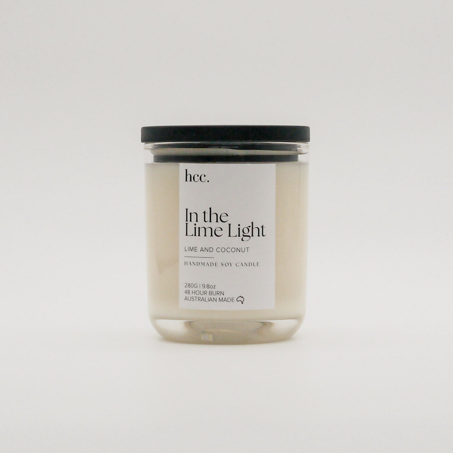 Handmade Soy Candle "In the Lime Light"