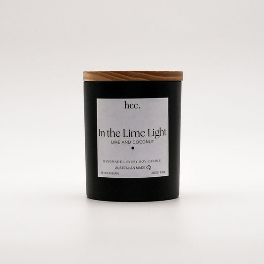 Luxury Handmade Candle "In the Lime Light"