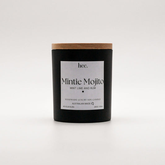 Luxury Handmade Candle "Mintie Mojito"