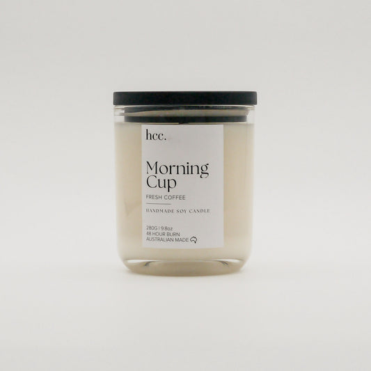 Handmade Soy Candle "Morning Cup"