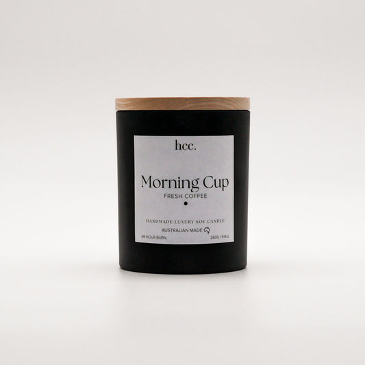 Luxury Handmade Candle "Morning Cup"