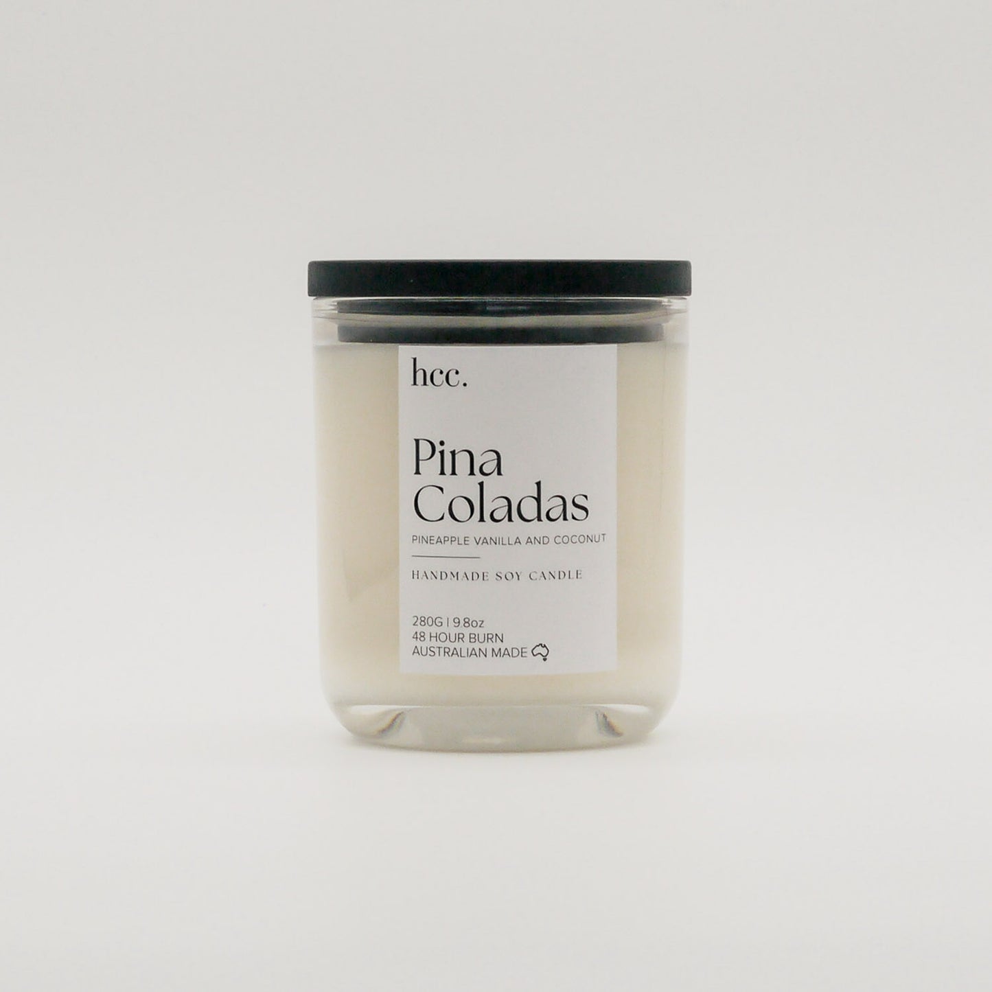 Handmade Soy Candle "Pina Coladas"