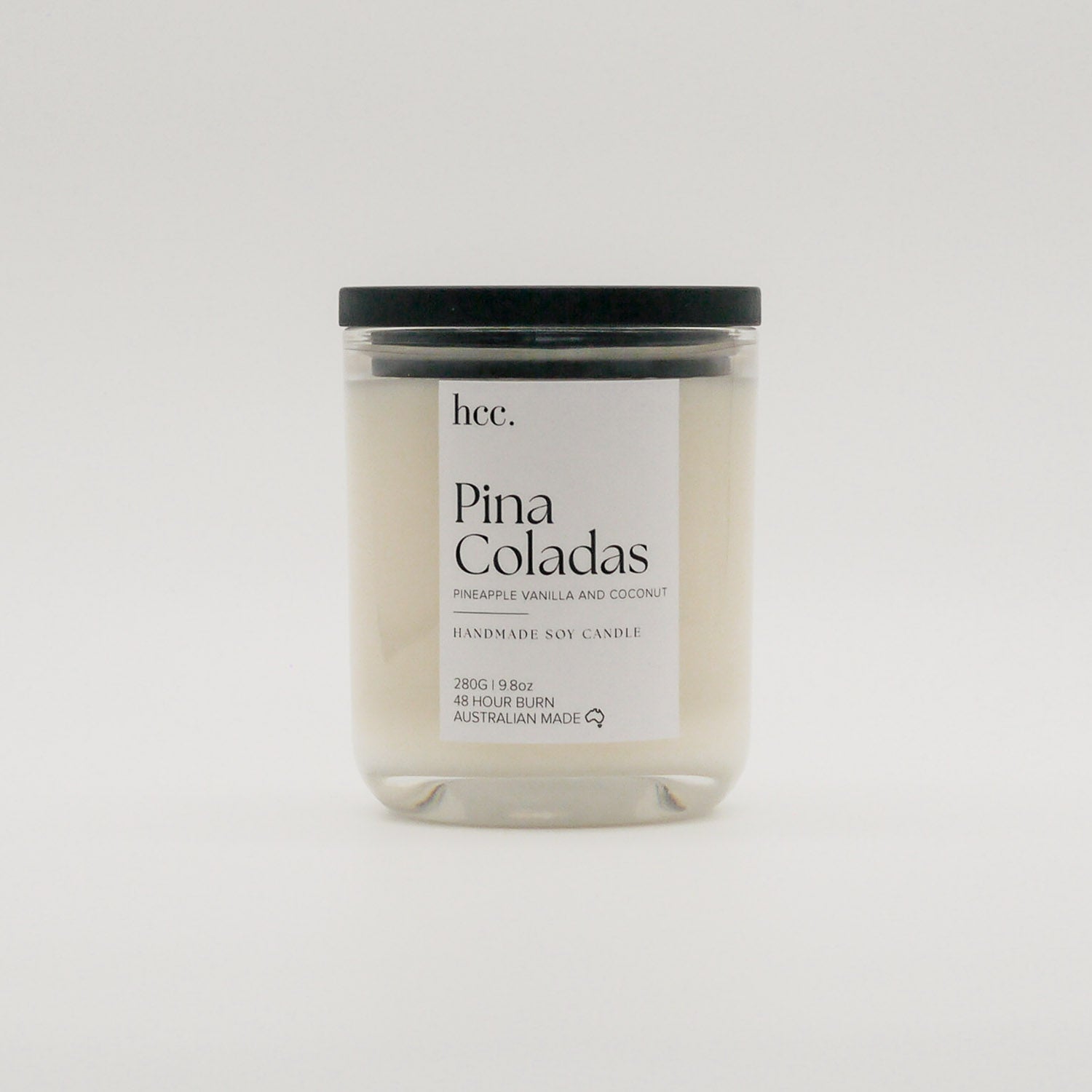 Handmade Soy Candle "Pina Coladas"