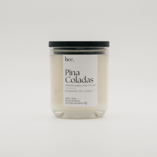 Handmade Soy Candle "Pina Coladas"