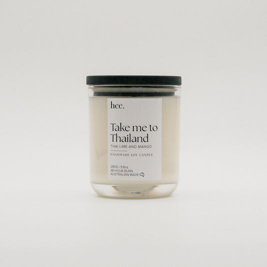 Handmade Soy Candle "Take me to Thailand"
