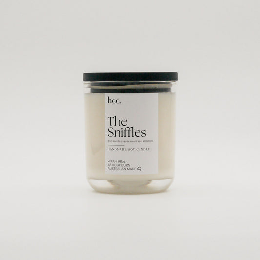 Handmade Soy Candle "The Sniffles"