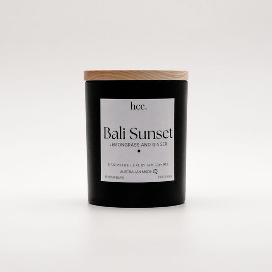 Luxury Handmade Candle "Bali Sunset"