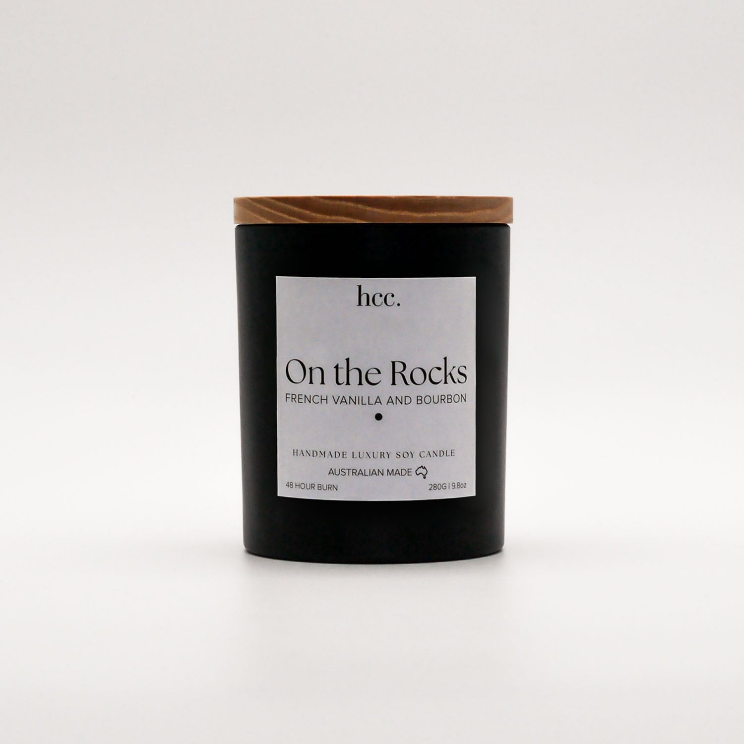 Luxury Handmade Candle "On the Rocks"